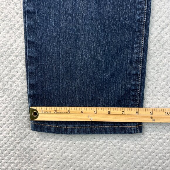 Ariat Rebar M5 Mens Jeans 34x32 Dark Wash Straight Leg Work Denim Stretch Blue - Picture 9 of 13